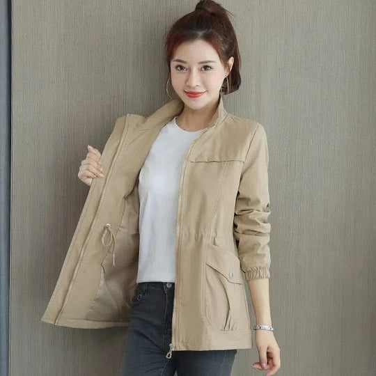 Odette Lavigne | Waterproof Cinched-Waist Jacket For Women