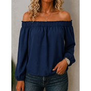 Isadora Bellweather | Off-Shoulder Ruffle Top For Women