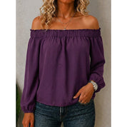 Isadora Bellweather | Off-Shoulder Ruffle Top For Women