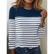 Noelle Ferrand | Striped Long Sleeve Top For Women