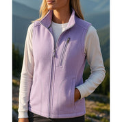 Margaux Sterling | Cozy Zip-Up Fleece Vest For Women