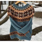 Adeline Farrow | Fair Isle Sweater For Women