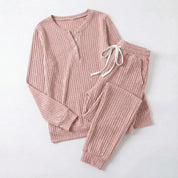 Juliette Bellamy | Ribbed Loungewear Set For Women