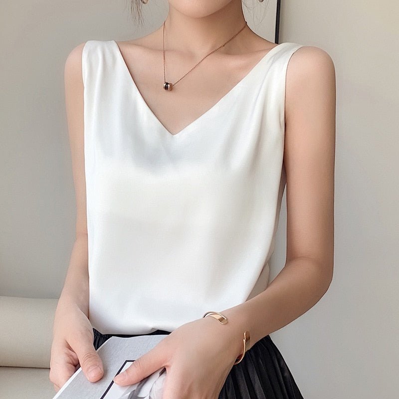 Elise Laurent | Silky Soft Tank Top For Women
