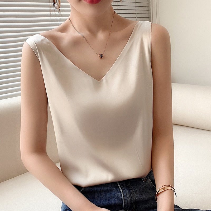 Elise Laurent | Silky Soft Tank Top For Women