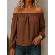 Isadora Bellweather | Off-Shoulder Ruffle Top For Women