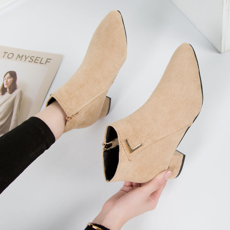 Bianca Moretti | Pointed Toe Ankle Boots For Women