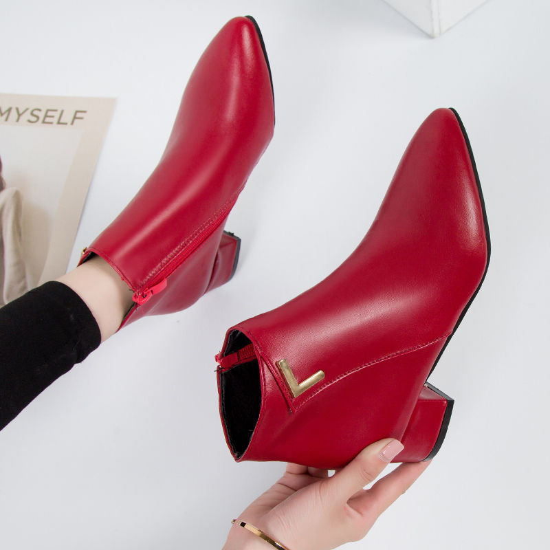 Bianca Moretti | Pointed Toe Ankle Boots For Women