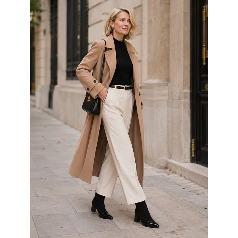 Fleur Renaudin | Suede Ankle Boots With Patent Cap Toe