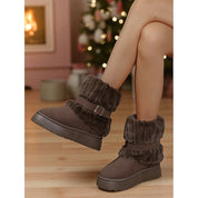 Camille Hawthorne | Cozy Fur-Trimmed Snow Boots For Women