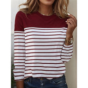 Noelle Ferrand | Striped Long Sleeve Top For Women