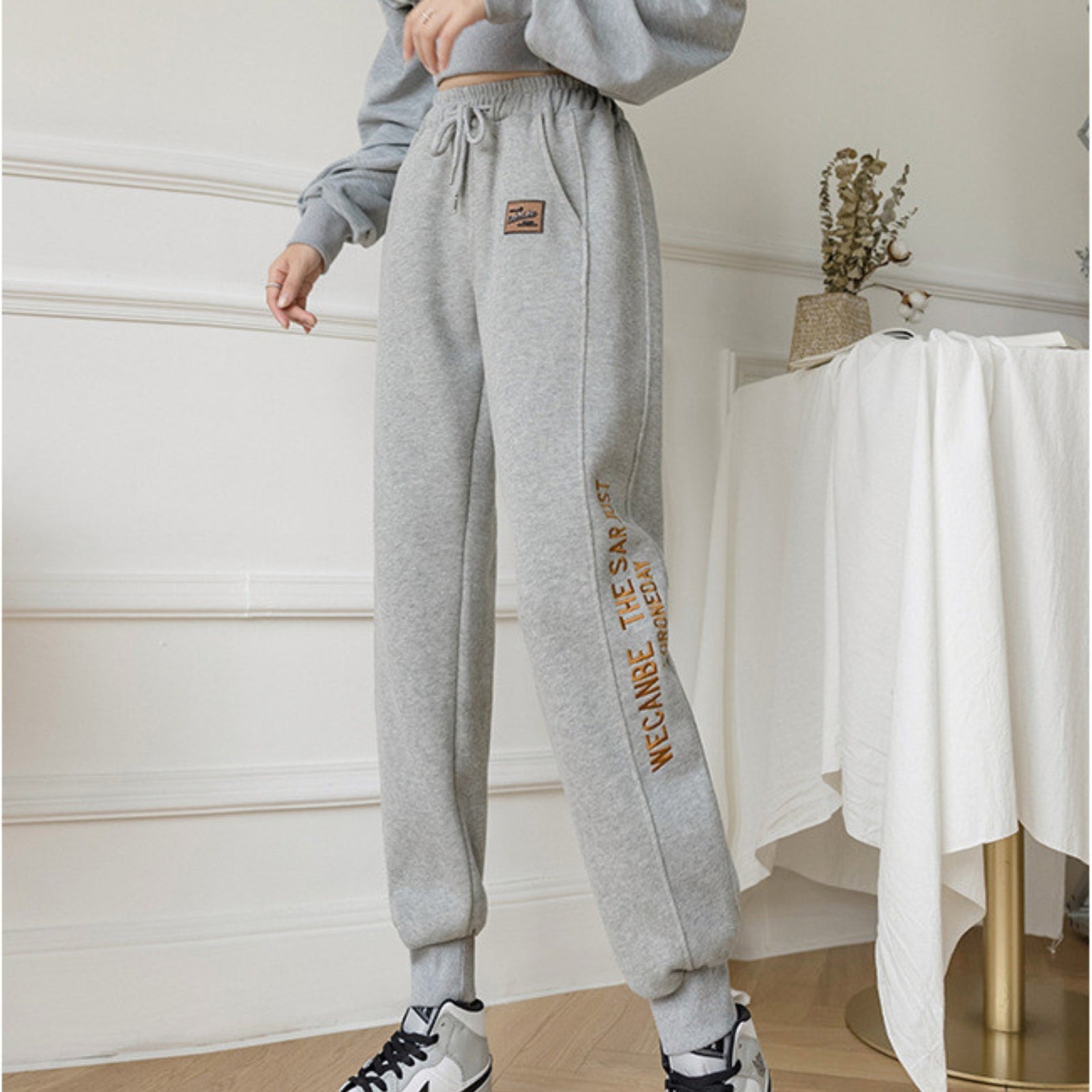 Ophelie Rambert | Plush Fleece Jogger Sweatpants For Women