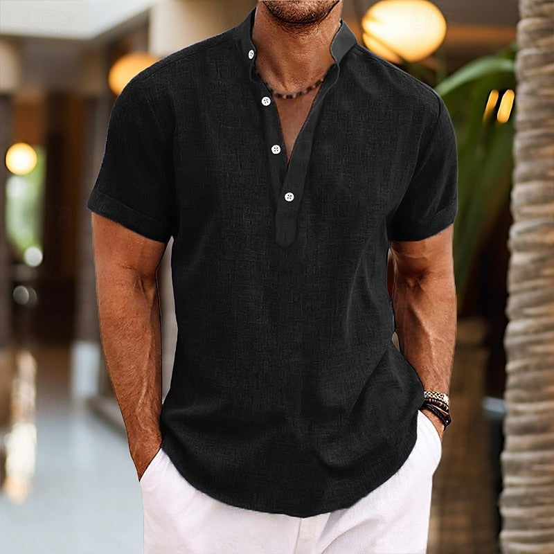 Sebastian Moretti | Short Sleeve Summer Shirt For Men