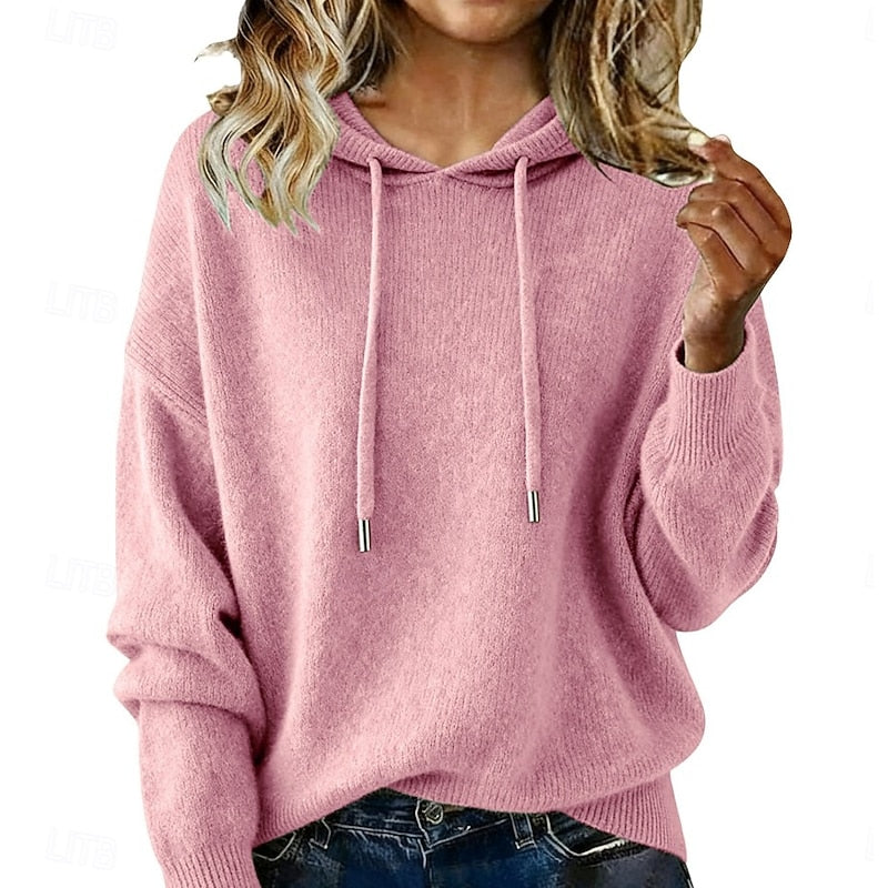 Camille Ferrand | Relaxed Hooded Sweater For Women