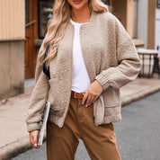 Margaux Ferrante | Quilted Floral Bomber Jacket For Women